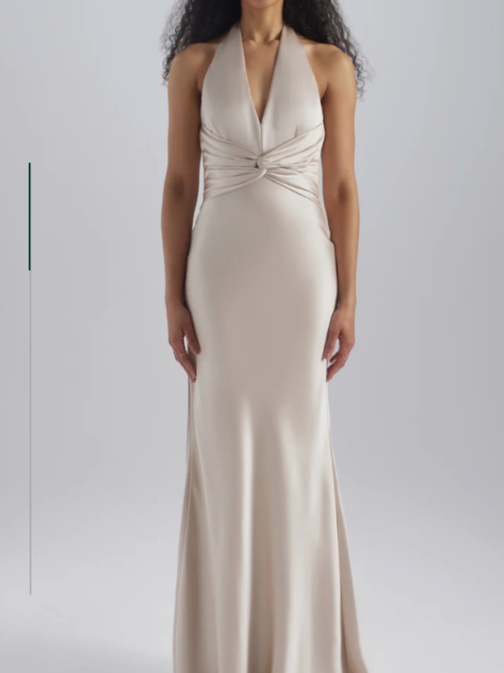 Amsale JANIS Champagne Gown